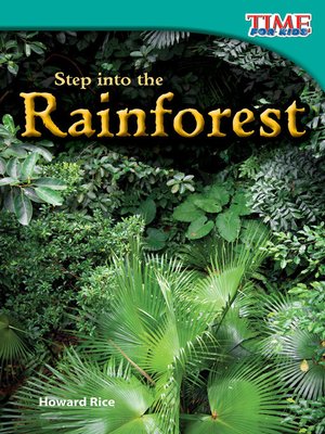 cover image of Step into the Rainforest